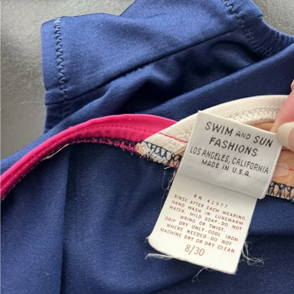 Vintage Deweese Designs two piece bikini swimsuit - Picture 13 of 13